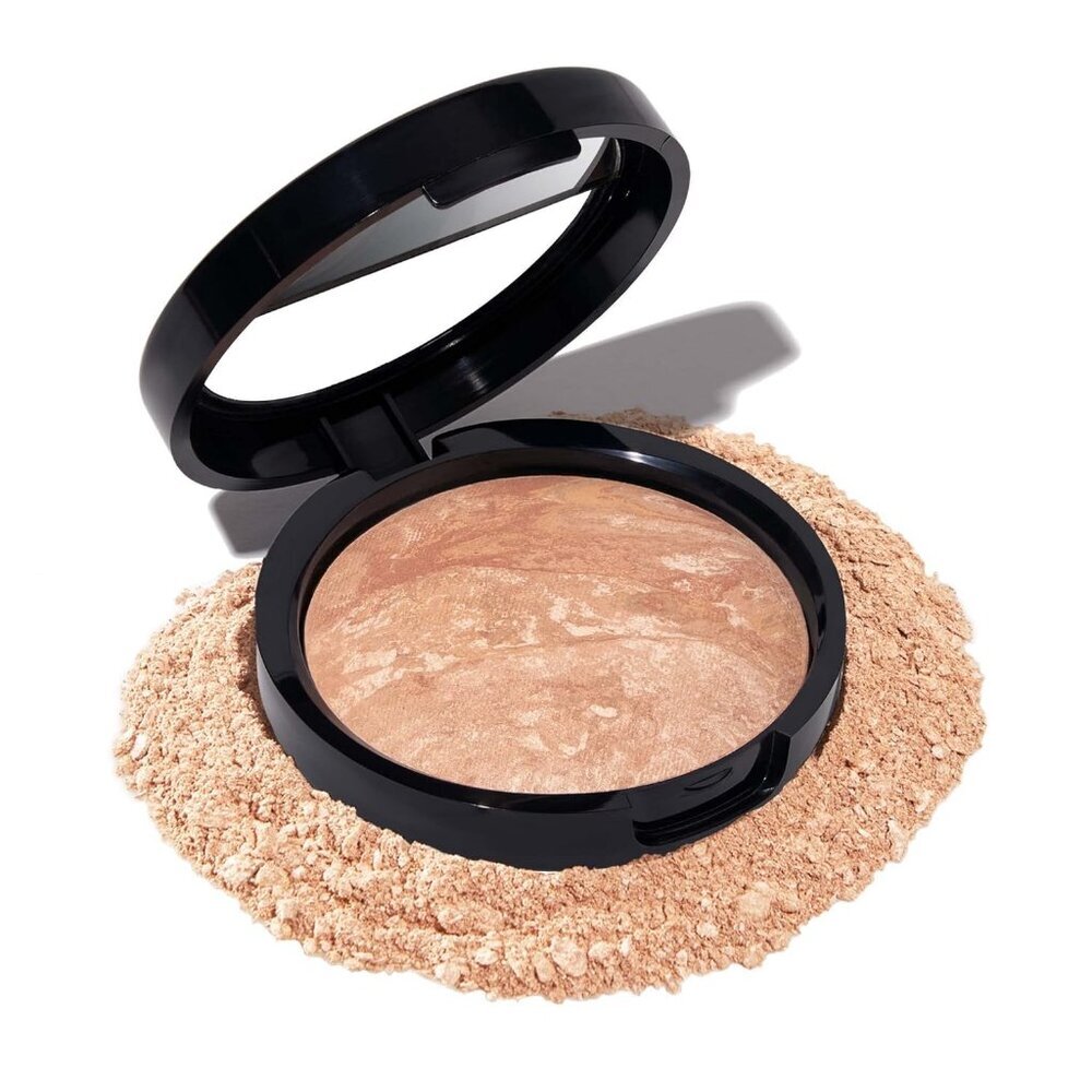 Baked Balance-n-Brighten Powder Foundation Light, Buildable Light to Medium Cove